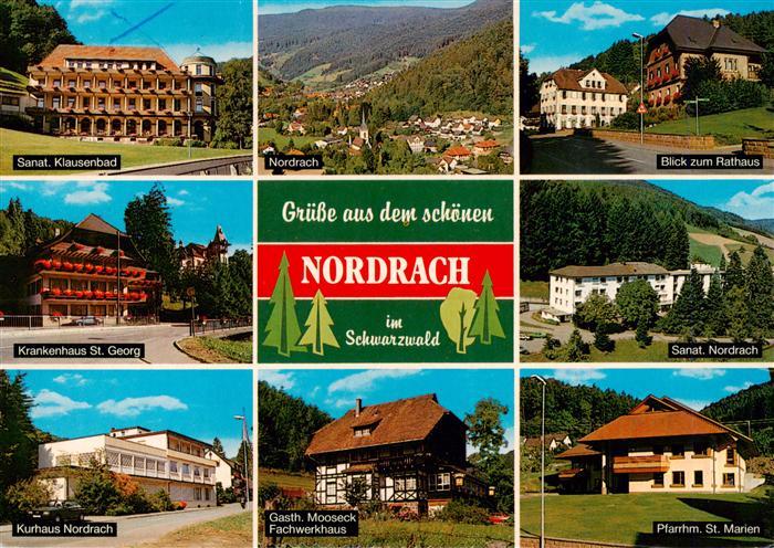 Nordrach Panorama Sanatorium Klausenbad Krankenhaus Kurhaus Gasthaus Pfarrheim R