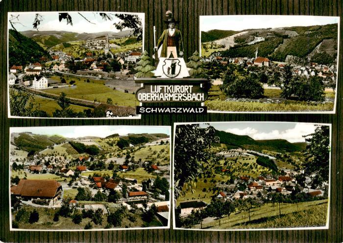 Oberharmersbach Teilansichten Luftkurort im Schwarzwald