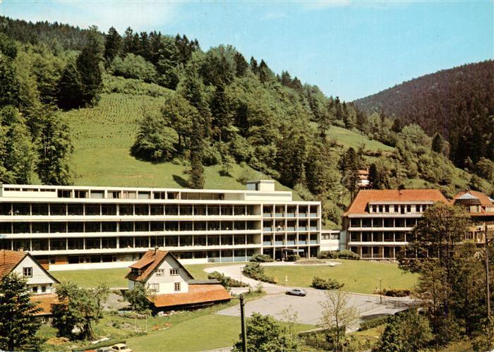 Nordrach Fachklinik Klausenbach Luftkurort im Schwarzwald