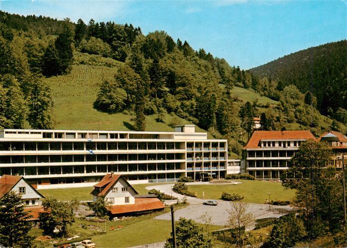 Nordrach Fachklinik Klausenbach Luftkurort im Schwarzwald
