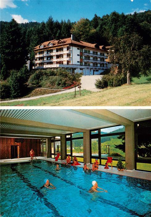 Nordrach Winkelwaldklinik Hallenbad Luftkurort im Schwarzwald