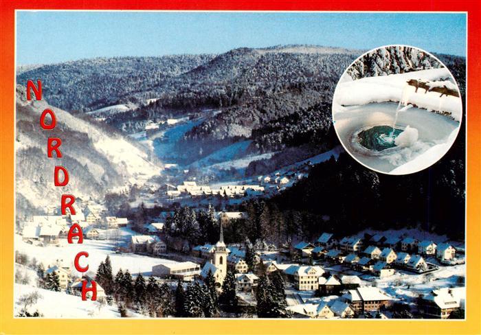 Nordrach Winterpanorama Luftkurort im Schwarzwald