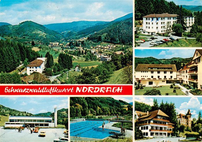 Nordrach Panorama Kurhaus Schwimmbad Teilansichten