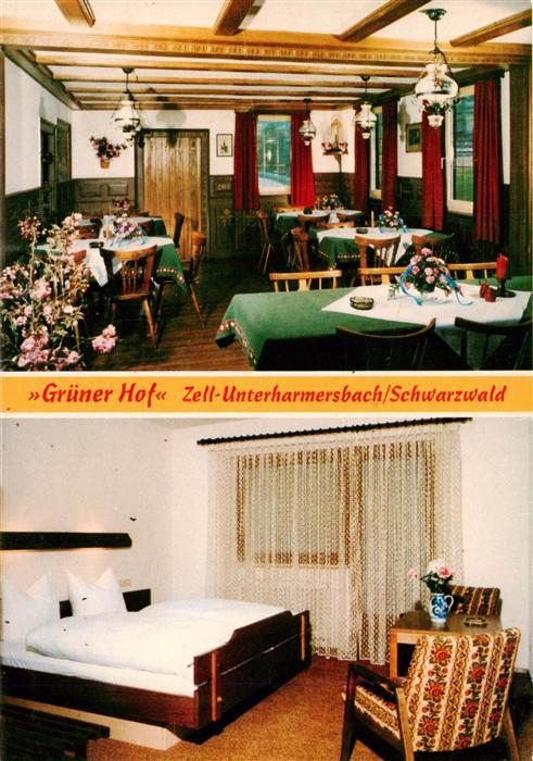 Unterharmersbach Gasthaus Gruener Hof Gaestezimmer
