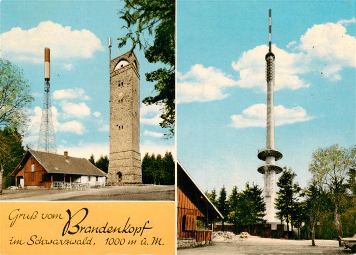 Brandenkopf Rasthaus Aussichtsturm Sendetuerme