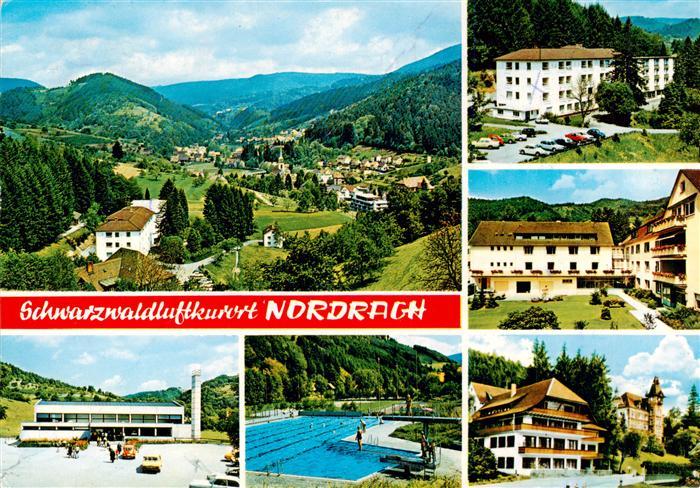 Nordrach Panorama Schwimmbad Teilansichten