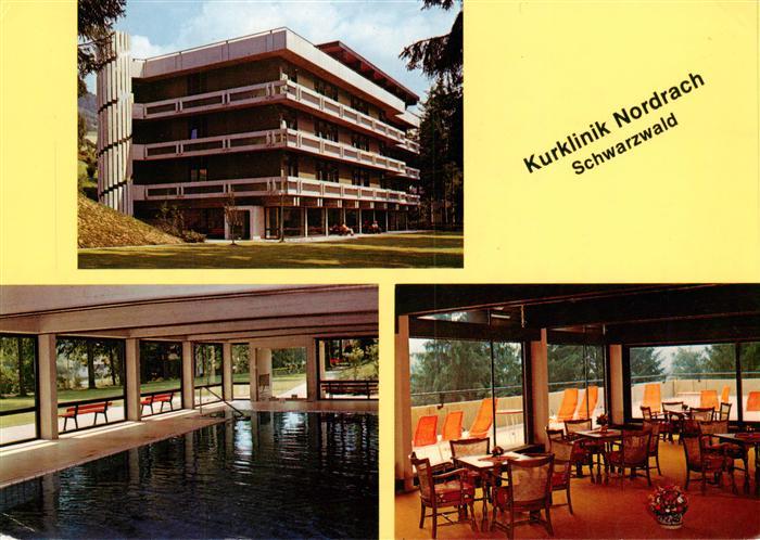 Nordrach Kurklinik Nordrach Hallenbad Gastraum