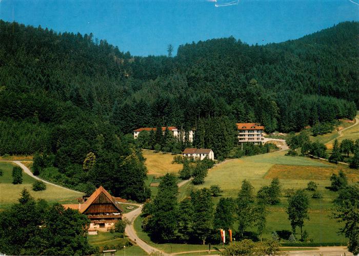 Nordrach Winkelwaldklinik Nordrach Fliegeraufnahme