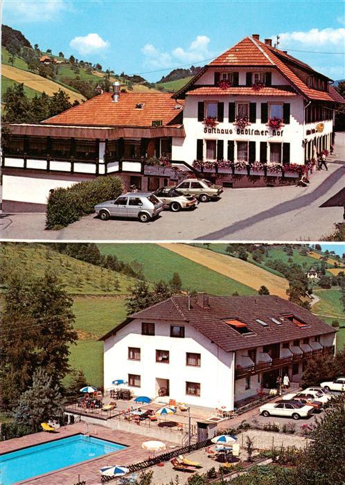 Prinzbach Biberach Kinzigtal Gasthaus Badischer Hof Schwimmbad