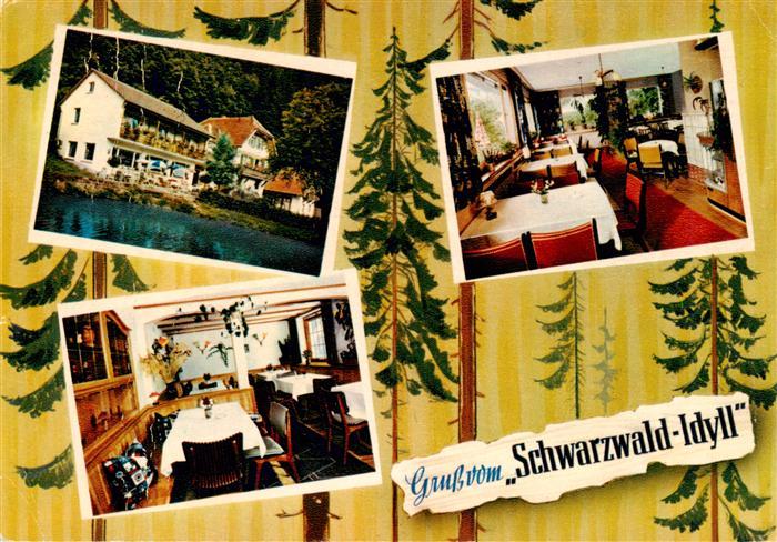 Loecherberg Oberharmersbach Haus Schwarzwald Idyll Gastraeume