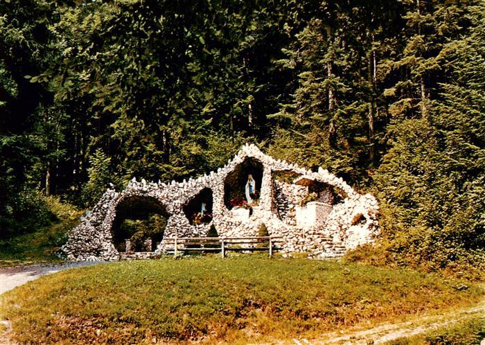 Oberharmersbach Lourdes-Grotte Zuwald