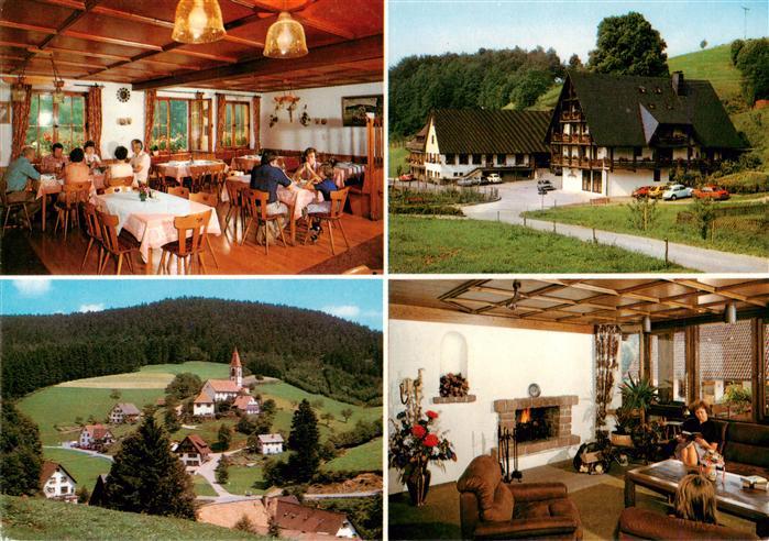 St Roman Wolfach Gasthof Pension zum Adler Gastraeume Panorama