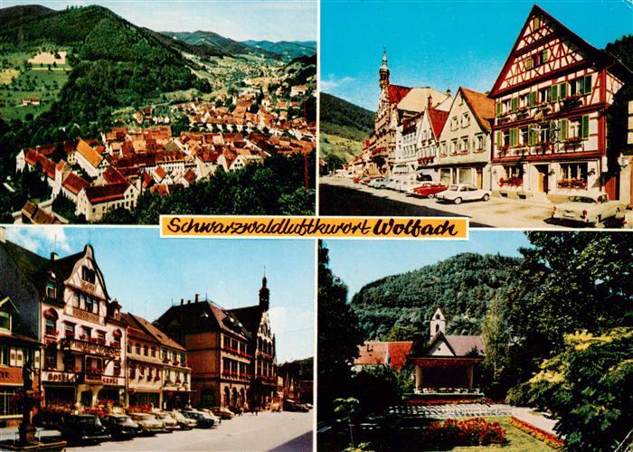 Wolfach Schwarzwald Panorama Ortspartien