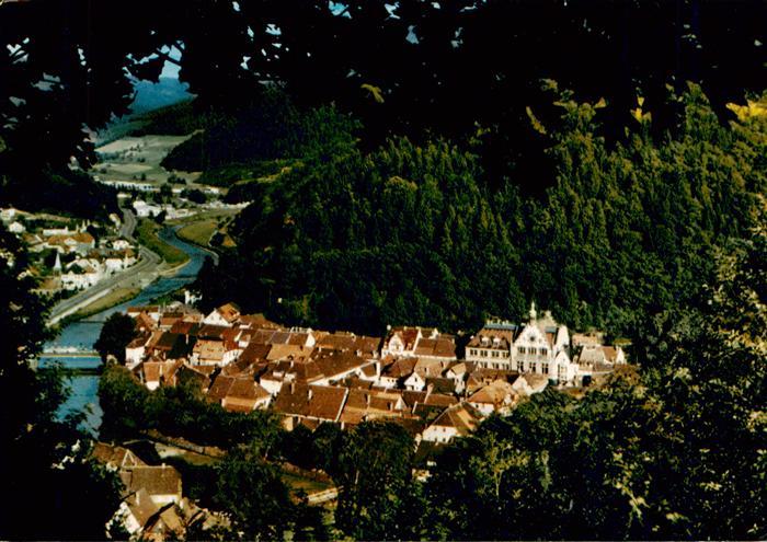 Wolfach Schwarzwald Partie an der Kinzig