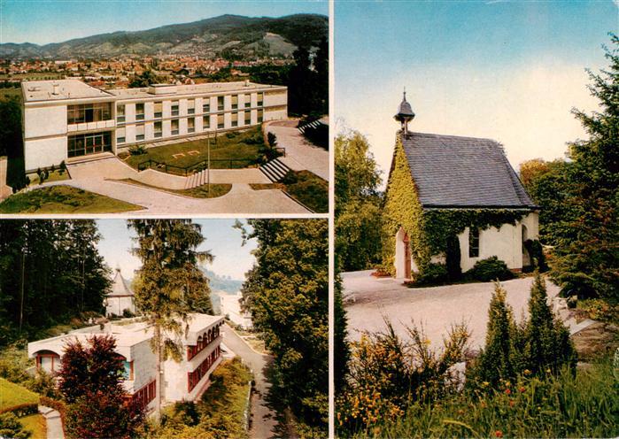 Oberkirch Baden Schoenstattheim Marienfried Kapelle