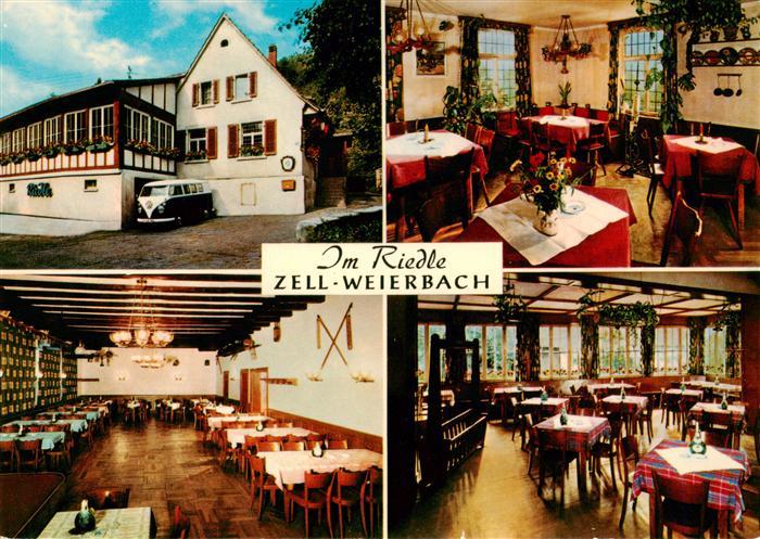 Weierbach Zell Offenburg Gasthaus Riedle Gastraeume
