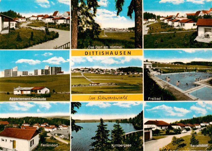 Dittishausen Loeffingen Appartement Gebaeude Panorama Feriendorf Kirnbergsee Fre