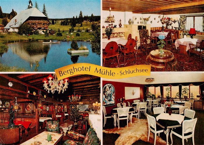Schluchsee Berghotel Muehle Gastraeume