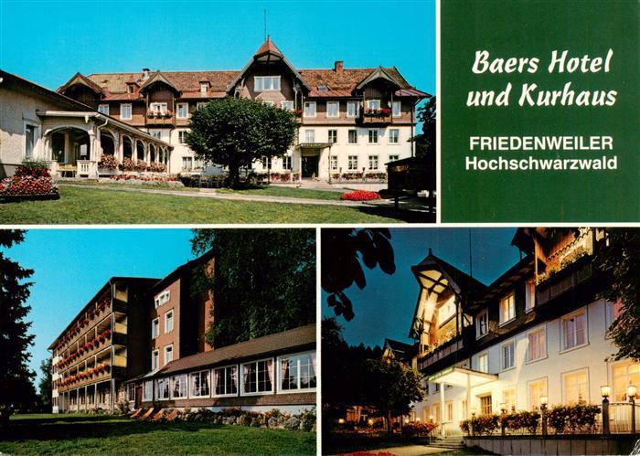 Friedenweiler Baers Hotel und Kurhaus