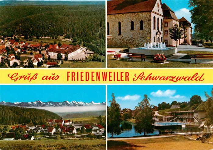 Friedenweiler Panorama Wasserspiele Ortsansicht Schwimmbad