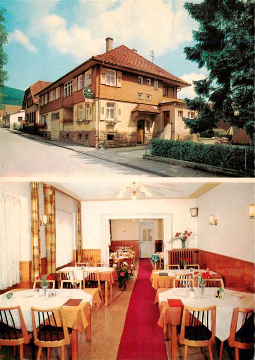 Seelbach Schutter Lahr BW Pension Weinstube Haus Riehle Gastraum