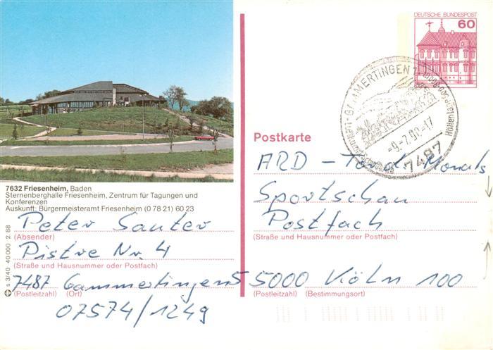 Friesenheim Baden Sternberghalle