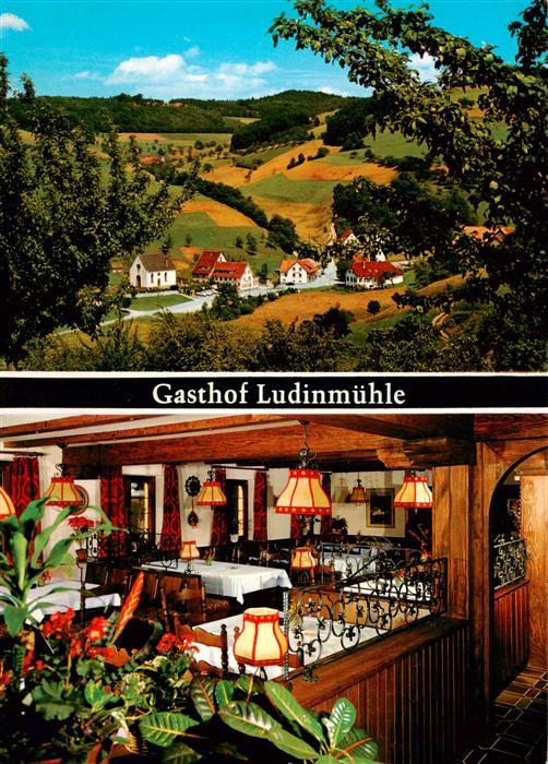 Freiamt Emmendingen BW Gasthof Ludinmuehle Gastraum