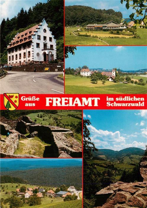 Freiamt Emmendingen BW Hotels Panorama Mauerreste Panorama