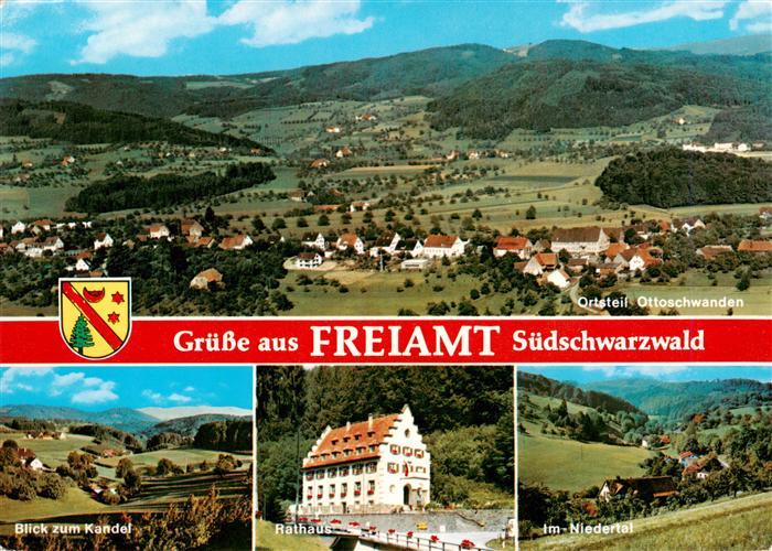 Freiamt Emmendingen BW OT Ottoschwanden Kandelblick Rathaus Niedertal