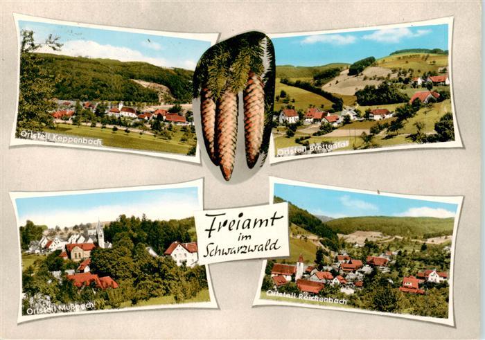 Freiamt Emmendingen BW mit Ortsteilen Keppenbach Brettental Mussbach Reichenbach