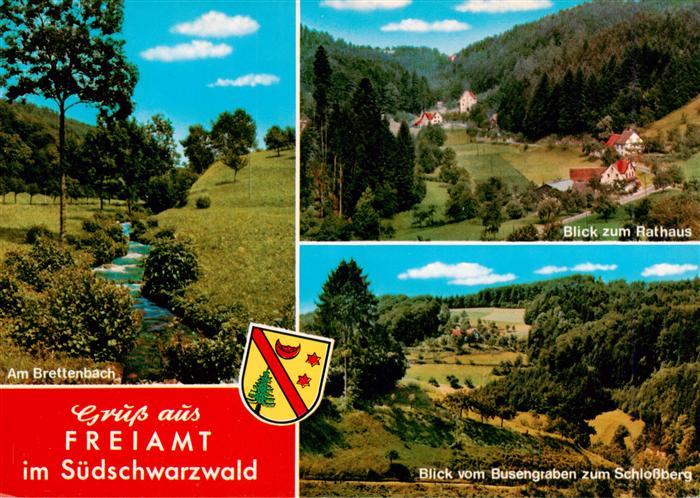 Freiamt Emmendingen BW Brettenbach Rathausblick Busengraben Schlossbergblick