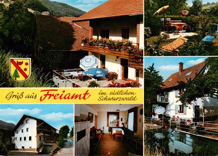 Freiamt Emmendingen BW Ferienhaus Georg Herr Gaststube Parkterrasse Details