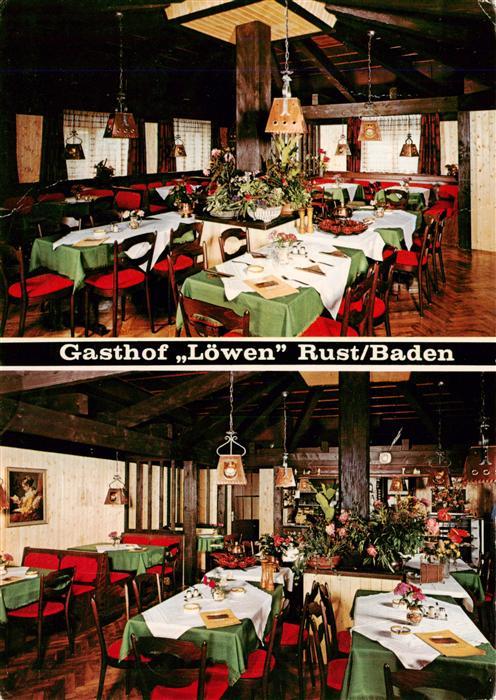 Rust Ortenaukreis Gasthof Loewen Gastraeume