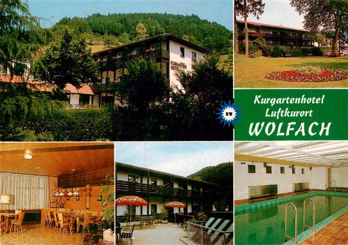 Wolfach Schwarzwald Kurgartenhotel Park Saal Hallenbad