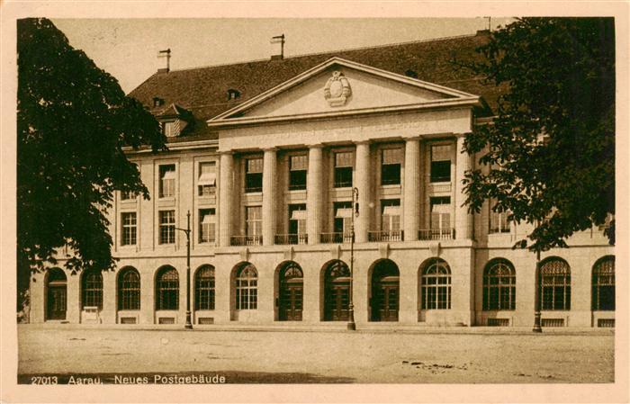 Aarau AG Neues Postgebaeude