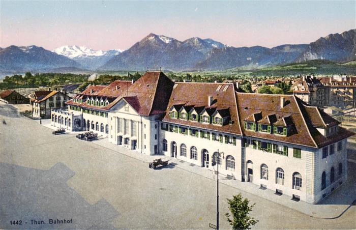 Thun BE Bahnhof Alpen