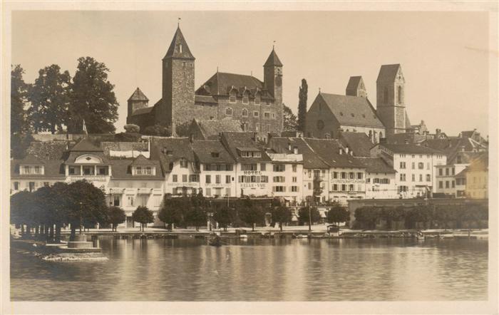 Rapperswil BE Ansicht vom Zuerichsee aus
