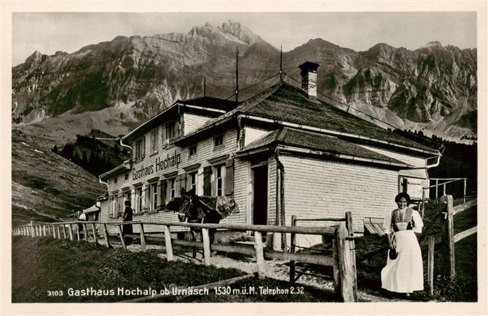 Urnaesch AR Gasthaus Hochalp