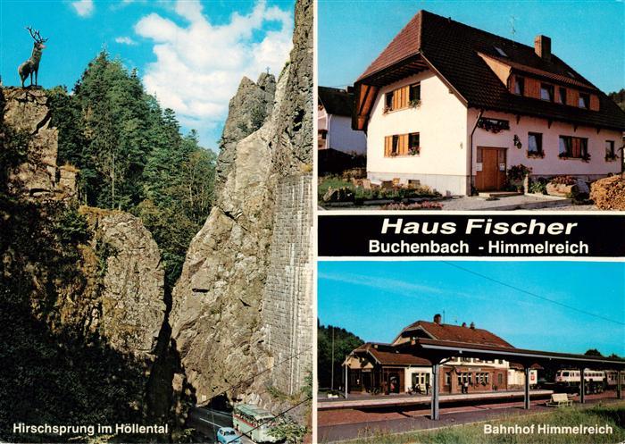 Himmelreich Hoellsteig Schwarzwald Gaestehaus Haus Fischer Bahnhof Hirschsprung
