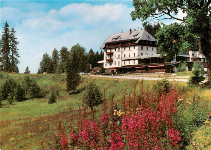 Notschrei Todtnau Waldhotel Hoehenkur- und Sporthotel im Hochschwarzwald