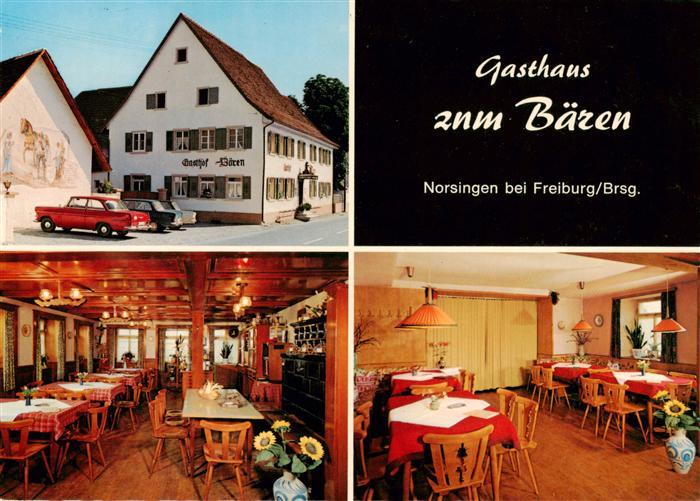 Norsingen Ehrenkirchen Gasthaus zum Baeren Gastraum