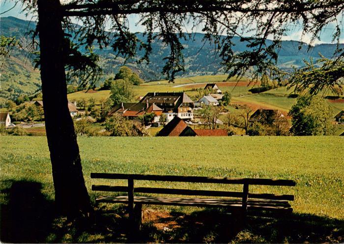 Horben Breisgau Schwarzwald Panorama mit Hotel Gasthof zum Engel