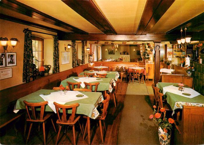 Kirchhofen Ehrenkirchen Breisgau Gasthaus und Weinstube zum Bad Gastraum