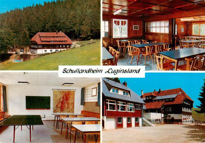 Schauinsland Oberried BW Schullandheim Luginsland Speiseraum Tischtennis
