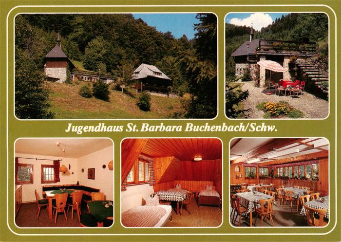 Buchenbach Breisgau Jugendhaus St. Barbara Fremdenzimmer Gastraum