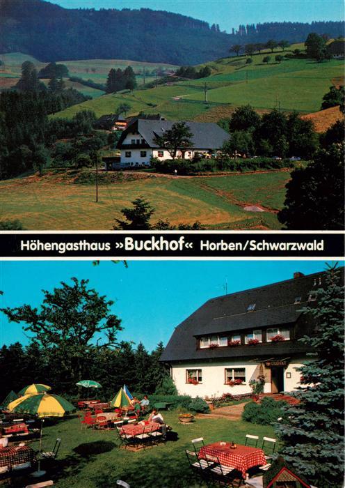 Horben Breisgau Schwarzwald Hoehengasthaus Buckhof Garten