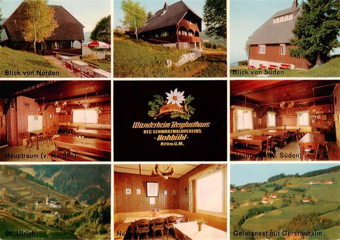 St Ulrich Schwarzwald Bollschweil Wanderheim Berglusthaus des Schwarzwaldvereins