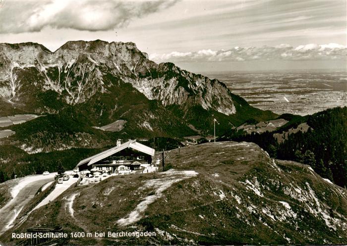 BERCHTESGADEN Bayern Rossfeld-Schihuette Alpenpanorama