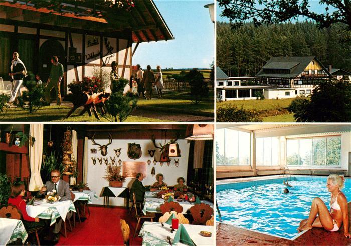 Loeffingen Hotel Wildpark Gastraum Hallenbad