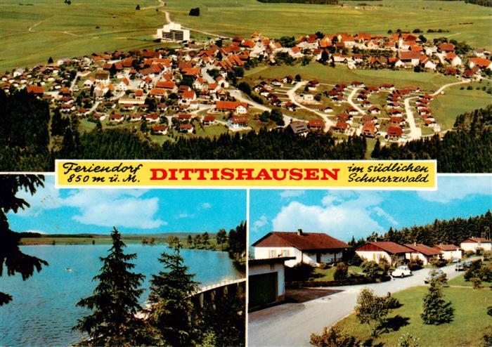 Dittishausen Loeffingen Fliegeraufnahme Schluchsee Bungalows